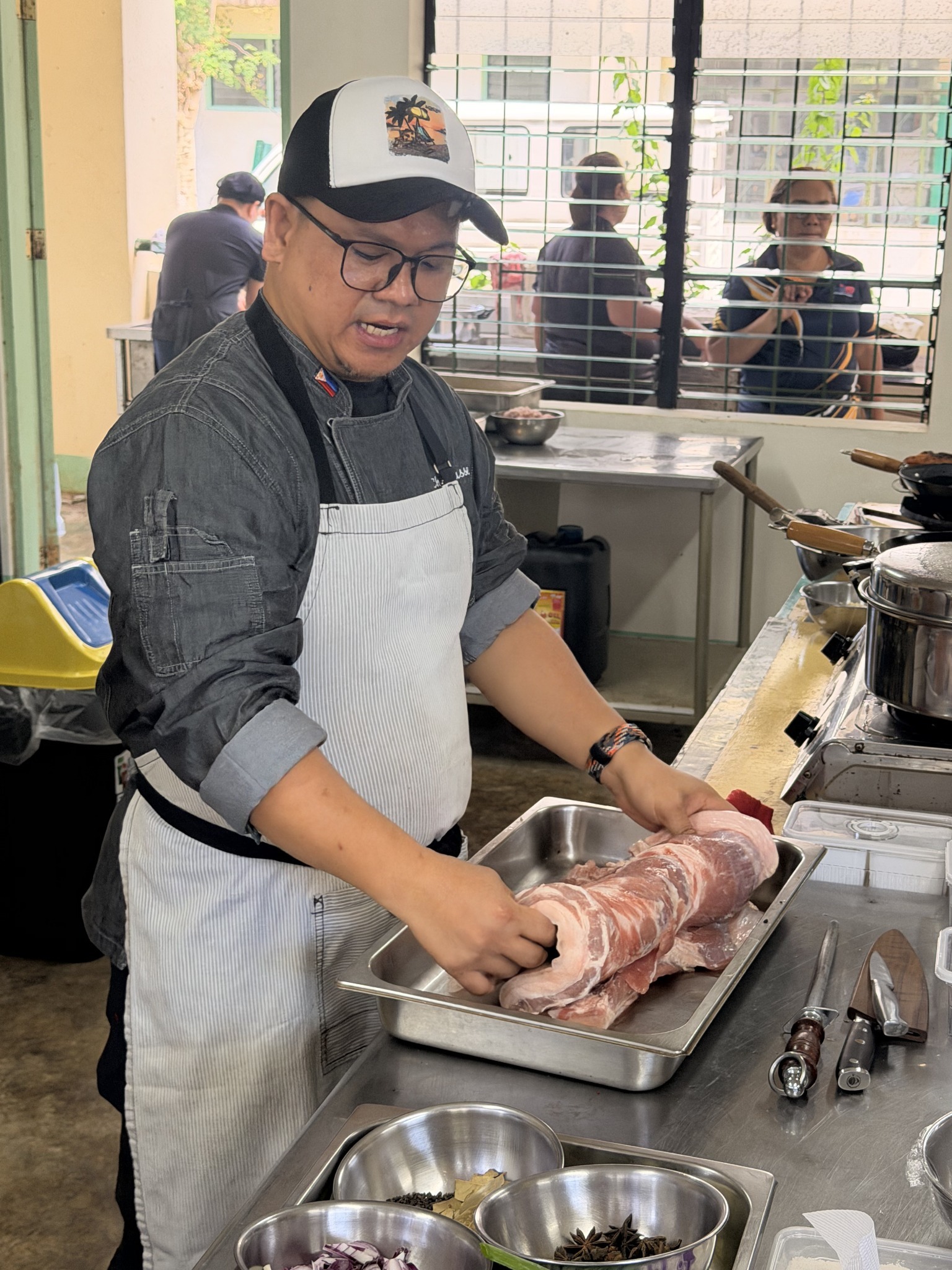 Hands-on culinary coaching during PROJECT NEXT