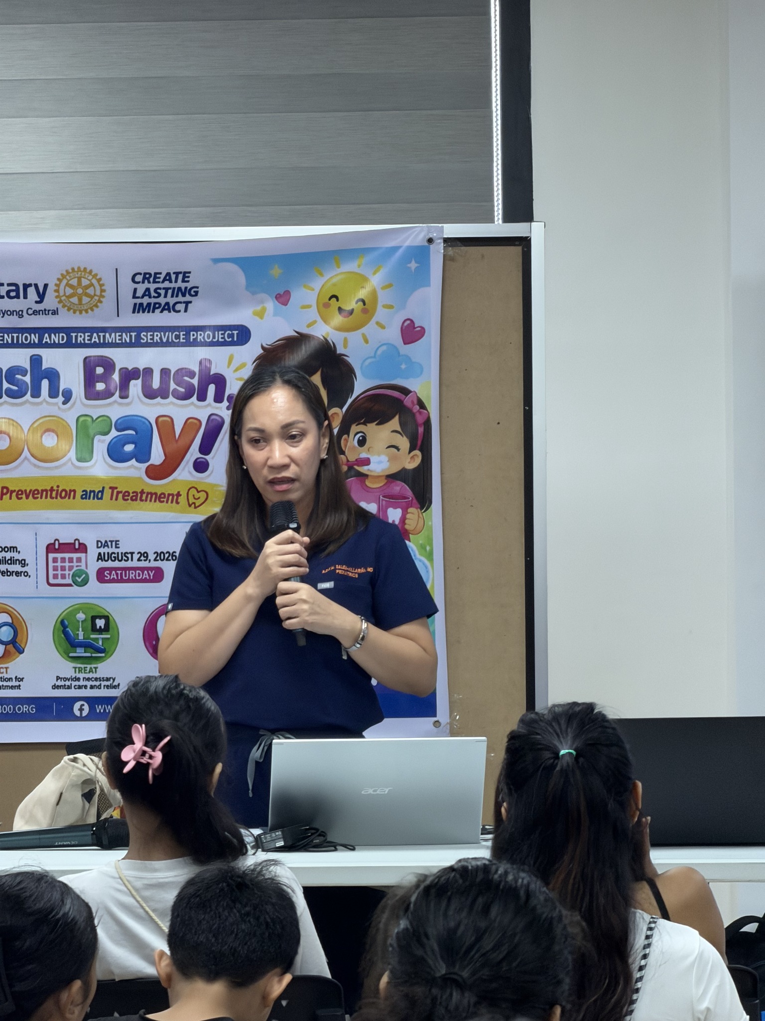 Maternal and child health education session during Milk Mo, Love Mo